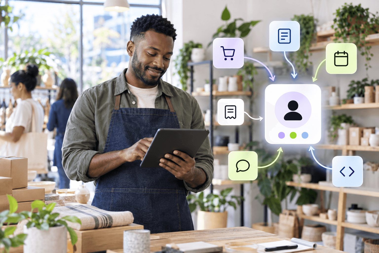 A retail operator connecting customer activity into Buddy